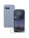 Hurtownia GSM - Silikonové pouzdro s magnetickým kroužkem Bizon Case Silicone Magnetic Sq pro Google Pixel 8a šedé - BIZ6517 - {ean13} - Hurt