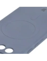 Hurtownia GSM - Silikonové pouzdro s magnetickým kroužkem Bizon Case Silicone Magnetic Sq pro Google Pixel 8a šedé - BIZ6517 - {ean13} - Hurt
