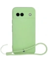 Hurtownia GSM - Silikonové pouzdro s magnetickým kroužkem Bizon Case Silicone Magnetic Sq pro Google Pixel 8a jasně zelené - BIZ6518 - {ean13} - Hurt