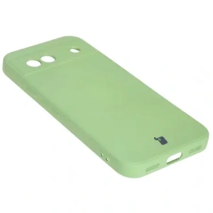 Hurtownia GSM - Silikonové pouzdro s magnetickým kroužkem Bizon Case Silicone Magnetic Sq pro Google Pixel 8a jasně zelené - BIZ6518 - {ean13} - Hurt