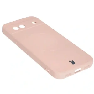 Hurtownia GSM - Silikonový obal s magnetickým kroužkem Bizon Case Silicone Magnetic Sq pro Google Pixel 8a světle růžový - BIZ6519 - {ean13} - Hurt