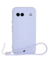 Hurtownia GSM - Silikonowe etui z pierścieniem magnetycznym Bizon Case Silicone Magnetic Sq do Google Pixel 8a jasnofioletowe - BIZ6520 - {ean13} - Hurt