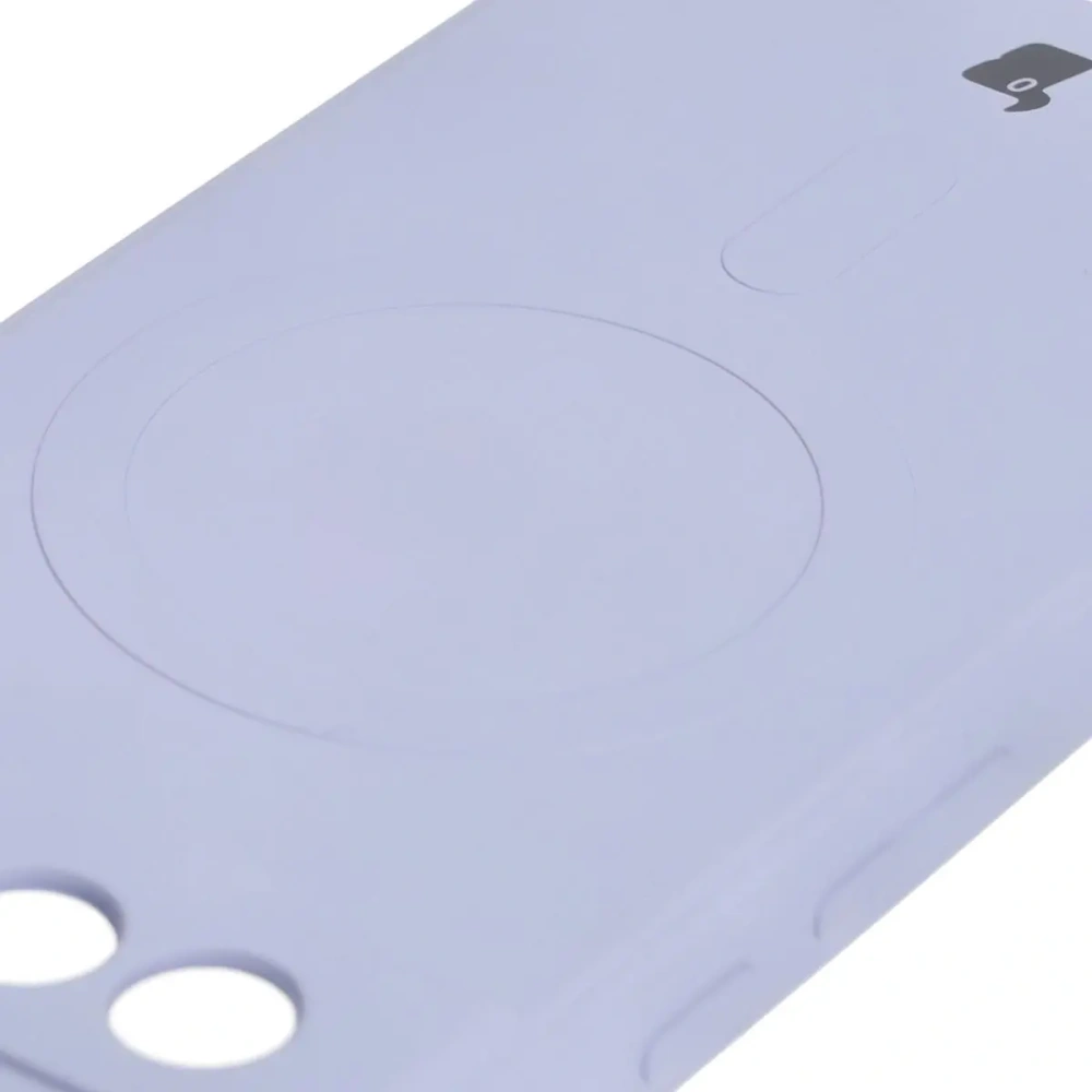 Hurtownia GSM - Silikonowe etui z pierścieniem magnetycznym Bizon Case Silicone Magnetic Sq do Google Pixel 8a jasnofioletowe - BIZ6520 - {ean13} - Hurt