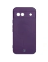 Hurtownia GSM - Silikonowe etui z pierścieniem magnetycznym Bizon Case Silicone Magnetic Sq do Google Pixel 8a śliwkowe - BIZ6521 - {ean13} - Hurt