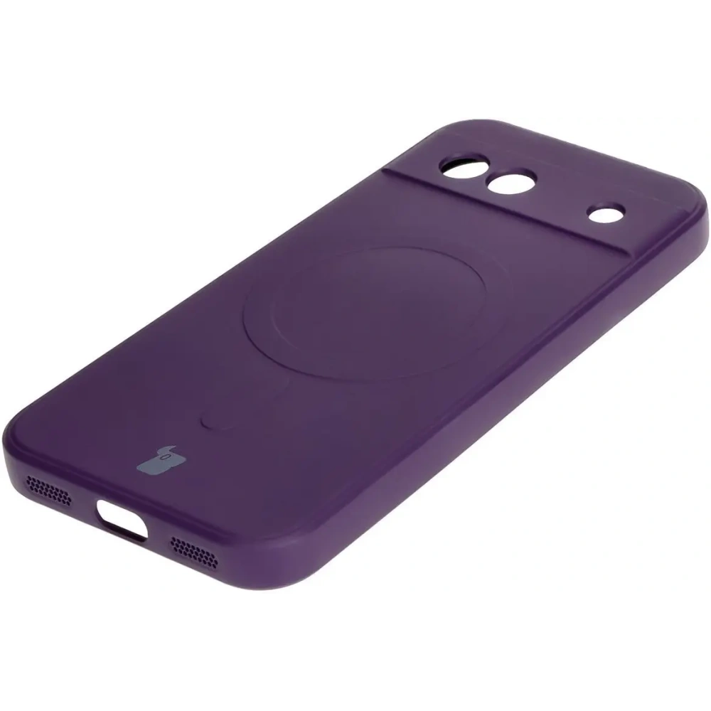 Hurtownia GSM - Bizon Case Silicone Magnetic Sq Google Pixel 8a Pflaume - BIZ6521 - {ean13} - Hurt