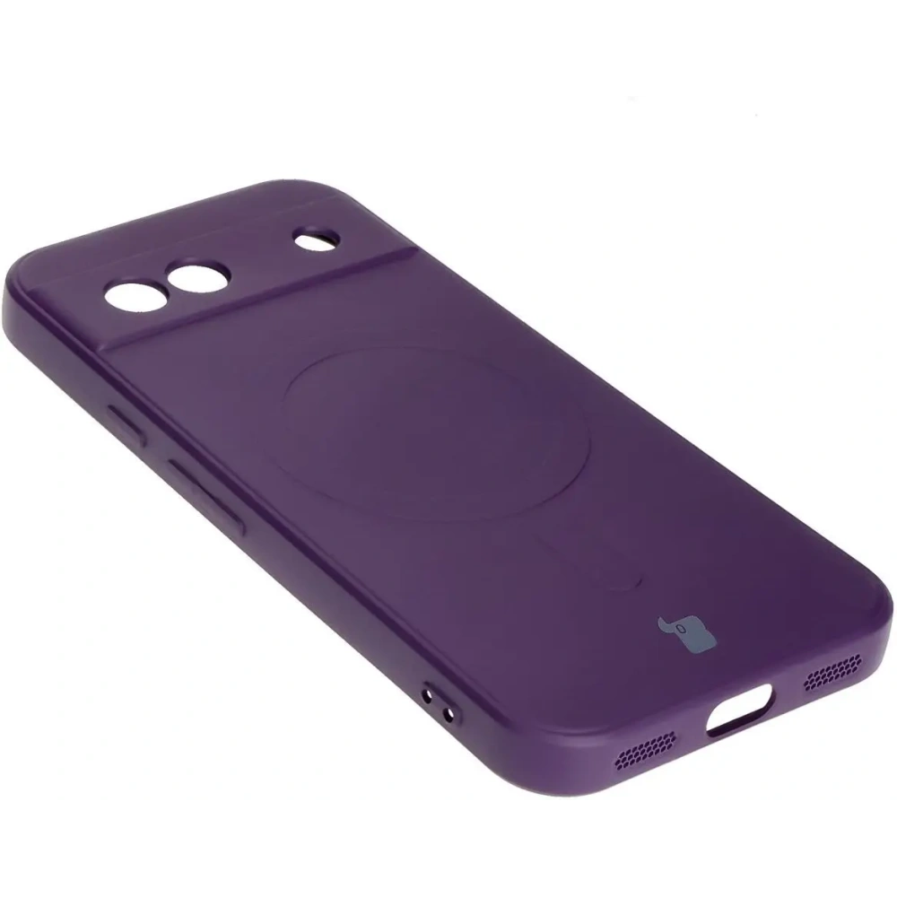 Hurtownia GSM - Bizon Case Silicone Magnetic Sq Google Pixel 8a Pflaume - BIZ6521 - {ean13} - Hurt