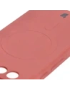 Hurtownia GSM - Silikonový obal s magnetickým kroužkem Bizon Case Silicone Magnetic Sq pro Google Pixel 8a špinavě růžový - BIZ6522 - {ean13} - Hurt