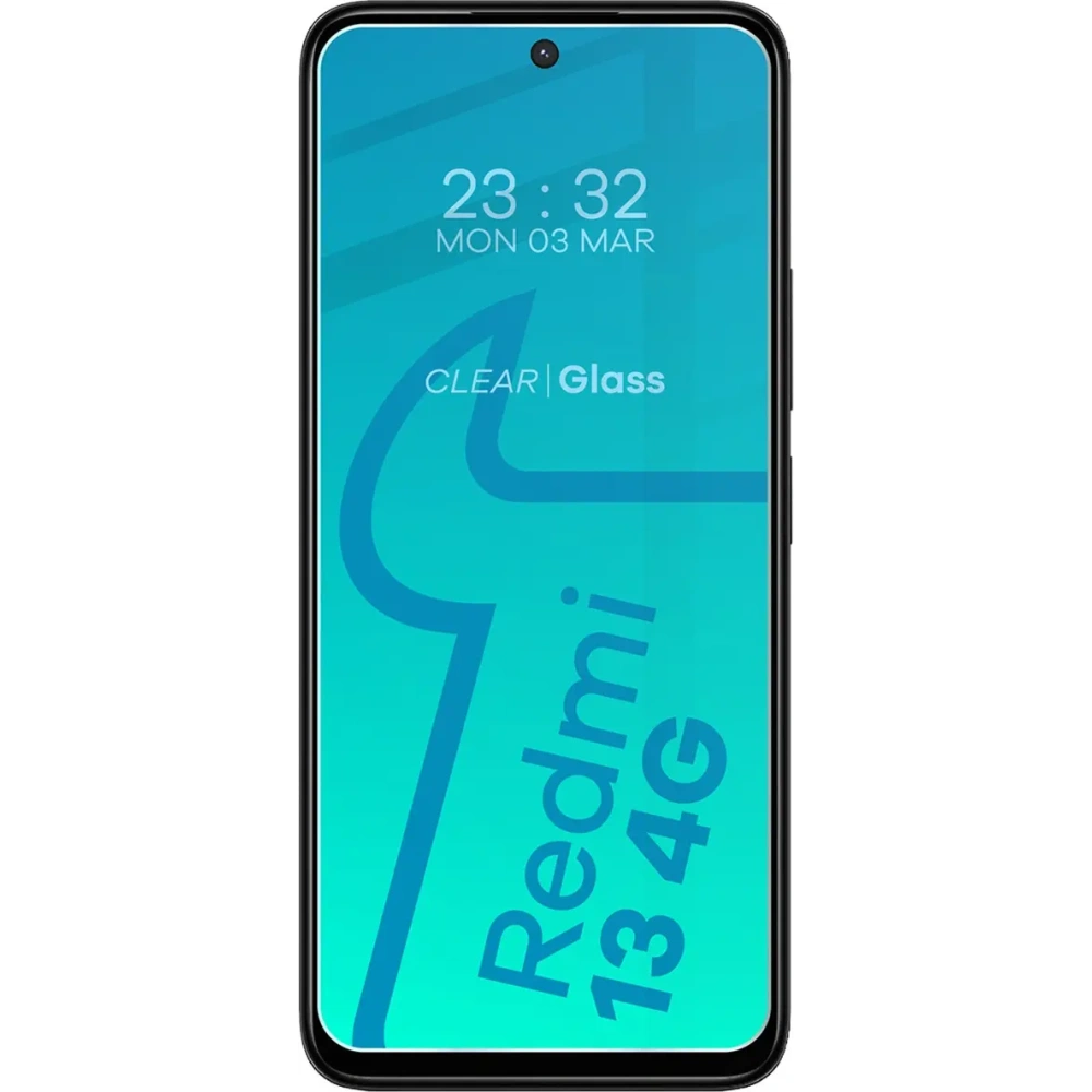 Hurtownia GSM - 2x Szkło hartowane na ekran z ramką + szkło na aparat Bizon Edge do Xiaomi Redmi 13 4G - BIZ6526 - {ean13} - Hurt