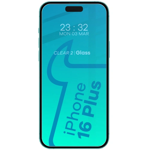 3x Szkło na ekran + szkło na aparat BIZON Clear do Apple iPhone 16 Plus