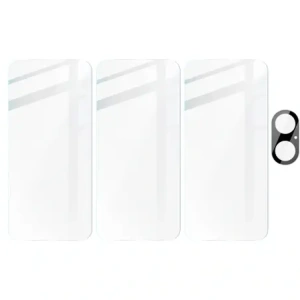 Hurtownia GSM - BIZON Clear 3x Bildschirmglas + Kameraglas Apple iPhone 16 Plus - BIZ6530 - {ean13} - Hurt