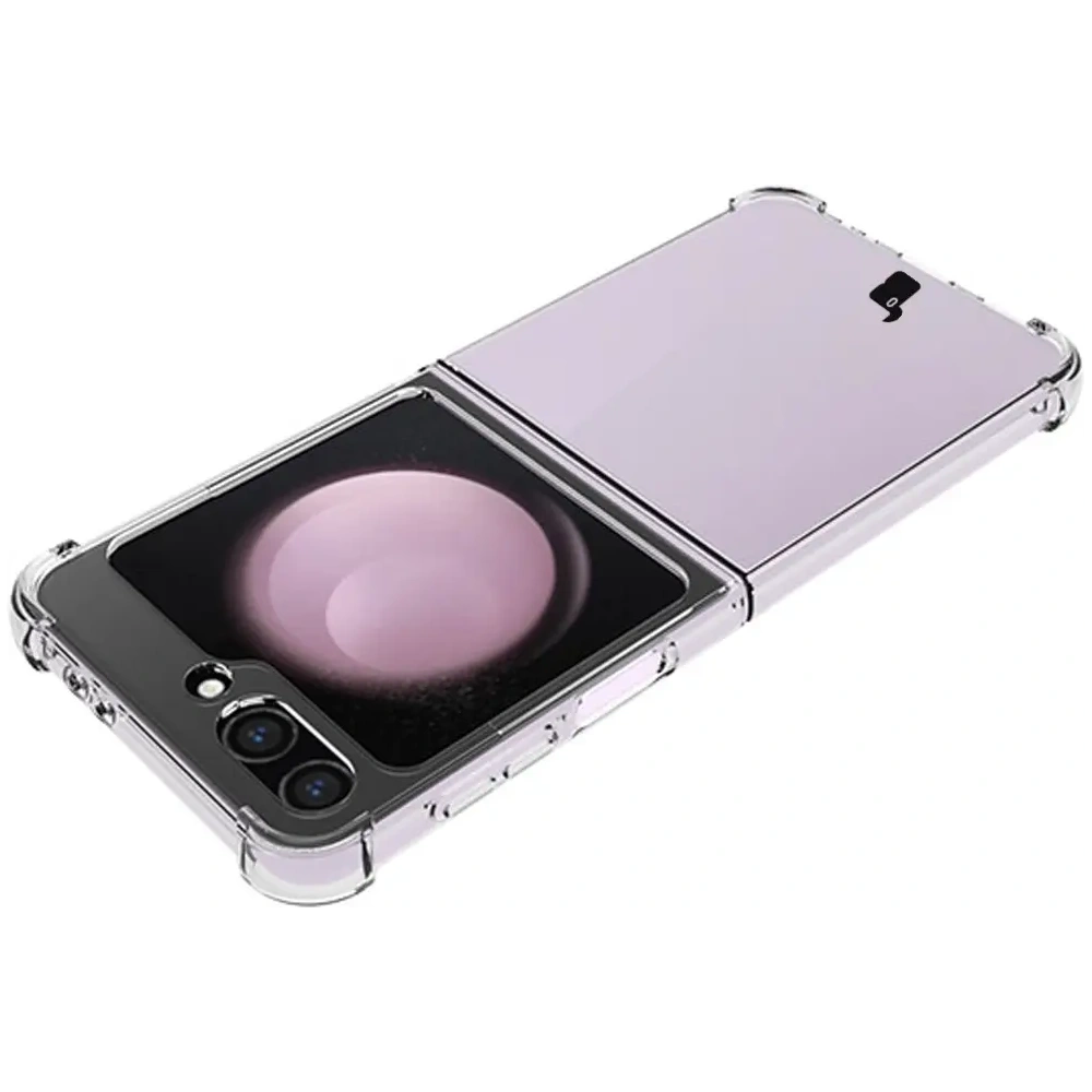 Hurtownia GSM - Bizon Case Clear Pack flexibles Gehäuse + 2x Bildschirmfolie Samsung Galaxy Z Flip6 klar - BIZ6531 - {ean13} - Hurt