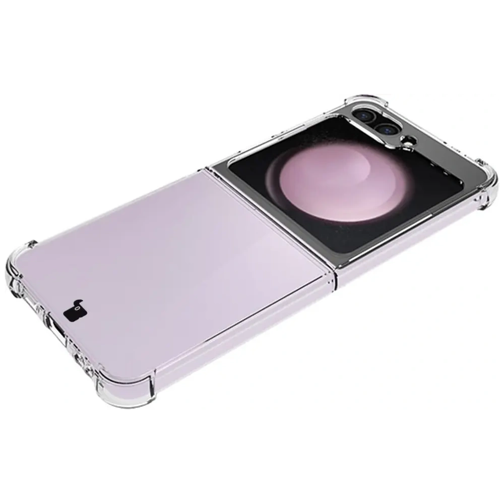 Hurtownia GSM - Bizon Case Clear Pack flexibles Gehäuse + 2x Bildschirmfolie Samsung Galaxy Z Flip6 klar - BIZ6531 - {ean13} - Hurt