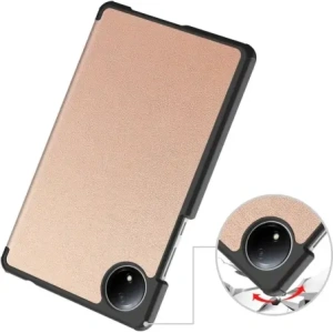 Hurtownia GSM - Bizon Case Tab Croc Xiaomi Redmi Pad SE 8.7 aur roz - BIZ6532 - {ean13} - Hurt