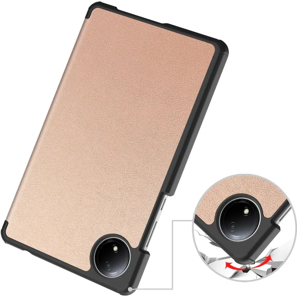 Hurtownia GSM - Bizon Case Tab Croc Xiaomi Redmi Pad SE 8.7 rózsaarany - BIZ6532 - {ean13} - Hurt