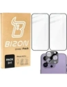 Hurtownia GSM - Bizon Edge 2x sticlă de protecție temperată cu ramă + sticlă pentru cameră Apple iPhone 16 Pro - BIZ6533 - {ean13} - Hurt