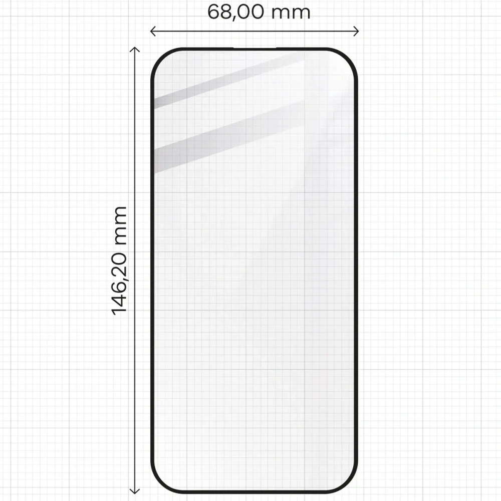 Hurtownia GSM - Bizon Edge 2x sticlă de protecție temperată cu ramă + sticlă pentru cameră Apple iPhone 16 Pro - BIZ6533 - {ean13} - Hurt