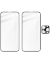 Hurtownia GSM - Bizon Edge 2x sticlă de protecție temperată cu ramă + sticlă pentru cameră Apple iPhone 16 Pro - BIZ6533 - {ean13} - Hurt