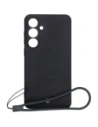 Hurtownia GSM - Silikonowe etui z pierścieniem magnetycznym Bizon Case Silicone Magnetic Sq do Samsung Galaxy S24 FE czarne - BIZ6536 - {ean13} - Hurt