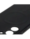 Hurtownia GSM - Silikonowe etui z pierścieniem magnetycznym Bizon Case Silicone Magnetic Sq do Samsung Galaxy S24 FE czarne - BIZ6536 - {ean13} - Hurt