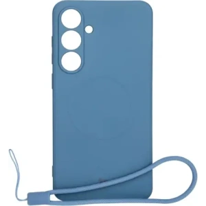 Hurtownia GSM - Caz de silicon Bizon Magnetic Sq Samsung Galaxy S24 FE albastru închis - BIZ6537 - {ean13} - Hurt