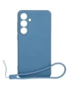 Hurtownia GSM - Silikonowe etui z pierścieniem magnetycznym Bizon Case Silicone Magnetic Sq do Samsung Galaxy S24 FE granatowe - BIZ6537 - {ean13} - Hurt