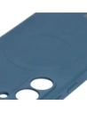 Hurtownia GSM - Silikonové pouzdro s magnetickým kroužkem Bizon Case Silicone Magnetic Sq pro Samsung Galaxy S24 FE tmavě modré - BIZ6537 - {ean13} - Hurt