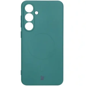Hurtownia GSM - Bizon Case Silikon Magnetic Sq Samsung Galaxy S24 FE dunkelgrün - BIZ6538 - {ean13} - Hurt
