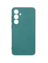 Hurtownia GSM - Silikonové pouzdro s magnetickým kroužkem Bizon Case Silicone Magnetic Sq pro Samsung Galaxy S24 FE tmavě zelené - BIZ6538 - {ean13} - Hurt