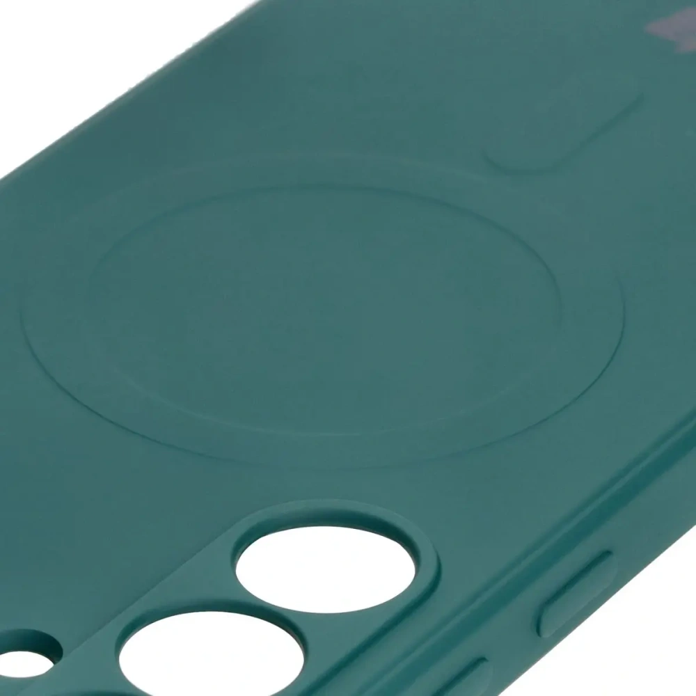 Hurtownia GSM - Bizon Case Szilikon Magnetic Sq Samsung Galaxy S24 FE sötétzöld - BIZ6538 - {ean13} - Hurt