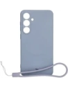 Hurtownia GSM - Silikonowe etui z pierścieniem magnetycznym Bizon Case Silicone Magnetic Sq do Samsung Galaxy S24 FE szare - BIZ6539 - {ean13} - Hurt