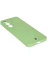Hurtownia GSM - Silikonowe etui z pierścieniem magnetycznym Bizon Case Silicone Magnetic Sq do Samsung Galaxy S24 FE jasnozielone - BIZ6540 - {ean13} - Hurt