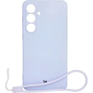 Hurtownia GSM - Silikonové pouzdro s magnetickým kroužkem Bizon Case Silicone Magnetic Sq pro Samsung Galaxy S24 FE světle fialové - BIZ6542 - {ean13} - Hurt