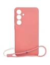 Hurtownia GSM - Bizon Case Silikon Magnetic Sq Samsung Galaxy S24 FE schmutziges Pink - BIZ6543 - {ean13} - Hurt