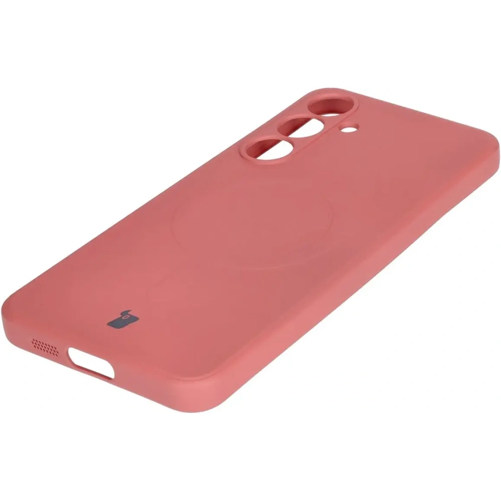 Hurtownia GSM - Bizon Case Silikon Magnetic Sq Samsung Galaxy S24 FE schmutziges Pink - BIZ6543 - {ean13} - Hurt