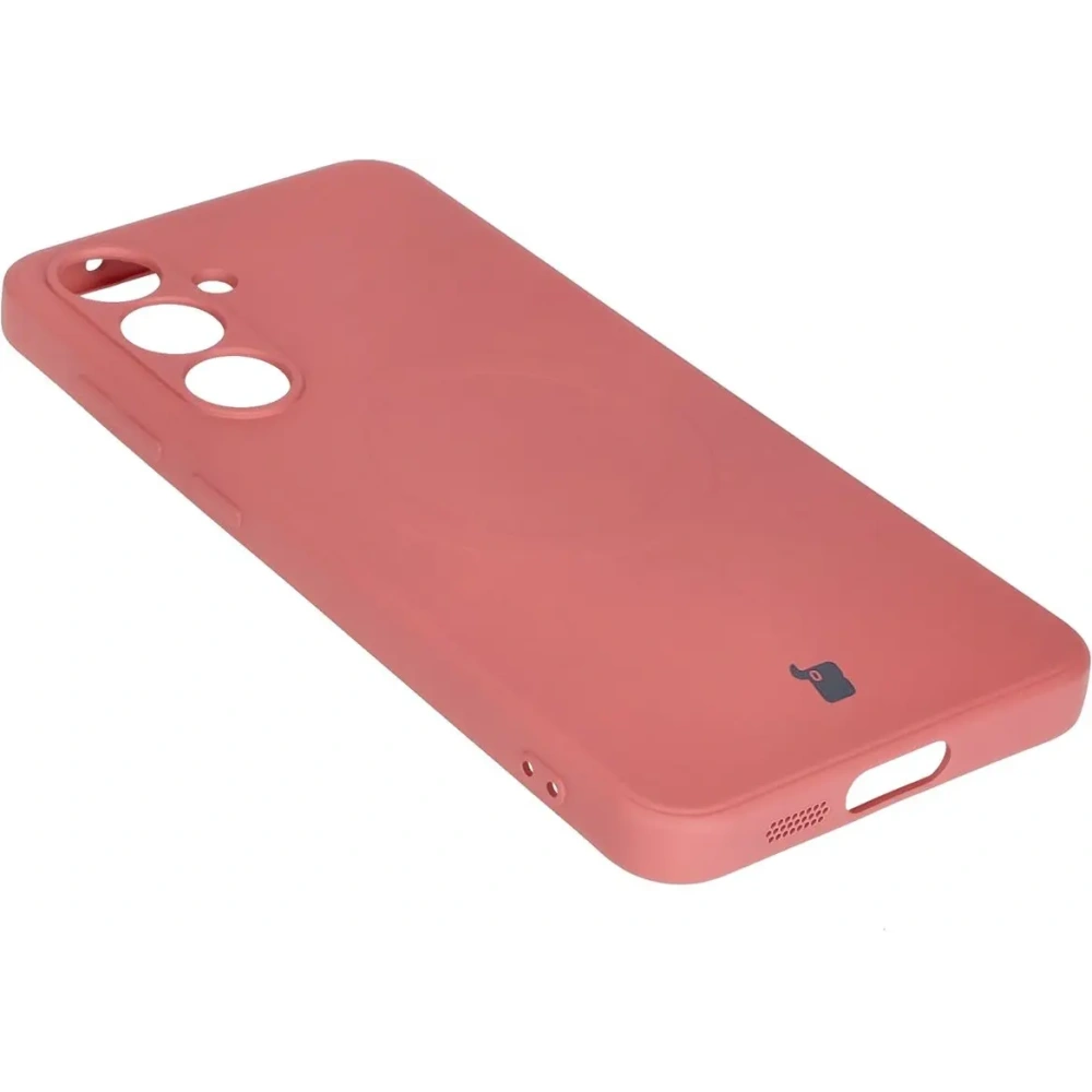 Hurtownia GSM - Bizon Case Silikon Magnetic Sq Samsung Galaxy S24 FE schmutziges Pink - BIZ6543 - {ean13} - Hurt