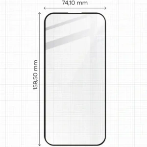 Hurtownia GSM - Bizon Edge 2x sticlă temperată cu cadru + sticlă pentru cameră Apple iPhone 16 Pro Max - BIZ6544 - {ean13} - Hurt