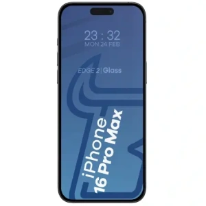 Hurtownia GSM - Bizon Edge 2x sticlă temperată cu cadru + sticlă pentru cameră Apple iPhone 16 Pro Max - BIZ6544 - {ean13} - Hurt