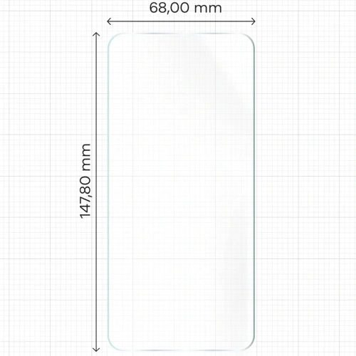 Folia hydrożelowa na ekran Bizon Glass Hydrogel Front do Motorola Edge 50 Neo [2 PACK]