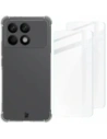 Hurtownia GSM - Bizon Case Clear Pack Hülle + 2x Glasfolie Xiaomi Poco F6 Pro klar - BIZ6547 - {ean13} - Hurt