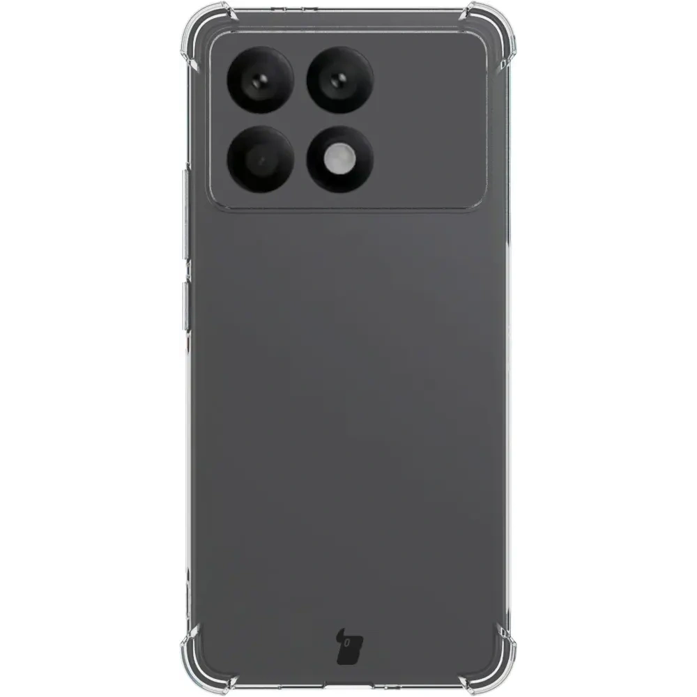 Hurtownia GSM - Bizon Case Clear Pack Hülle + 2x Glasfolie Xiaomi Poco F6 Pro klar - BIZ6547 - {ean13} - Hurt