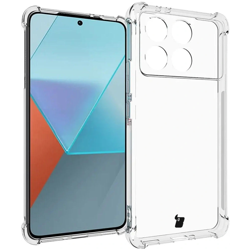 Hurtownia GSM - Bizon Case Clear Pack Hülle + 2x Glasfolie Xiaomi Poco F6 Pro klar - BIZ6547 - {ean13} - Hurt