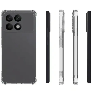 Wholesale Bizon Case Clear Pack case + 2x screen glass Xiaomi Poco F6 Pro clear - BIZ6547 - {ean13} - Hurt