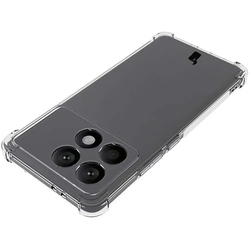 Hurtownia GSM - Bizon Case Clear Pack Hülle + 2x Glasfolie Xiaomi Poco F6 Pro klar - BIZ6547 - {ean13} - Hurt
