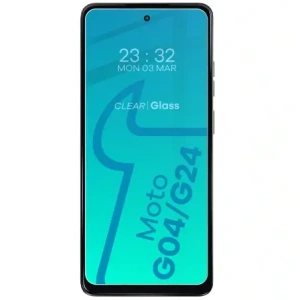Hurtownia GSM - 3x Sklo na displej + sklo na fotoaparát Bizon Clear pro Motorola Moto G04/G24 - BIZ6549 - {ean13} - Hurt