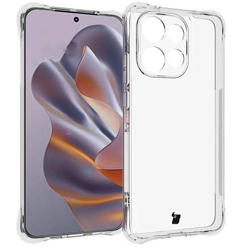 Elastyczne etui Bizon Case Salpa do Motorola Edge 50 Neo przezroczyste