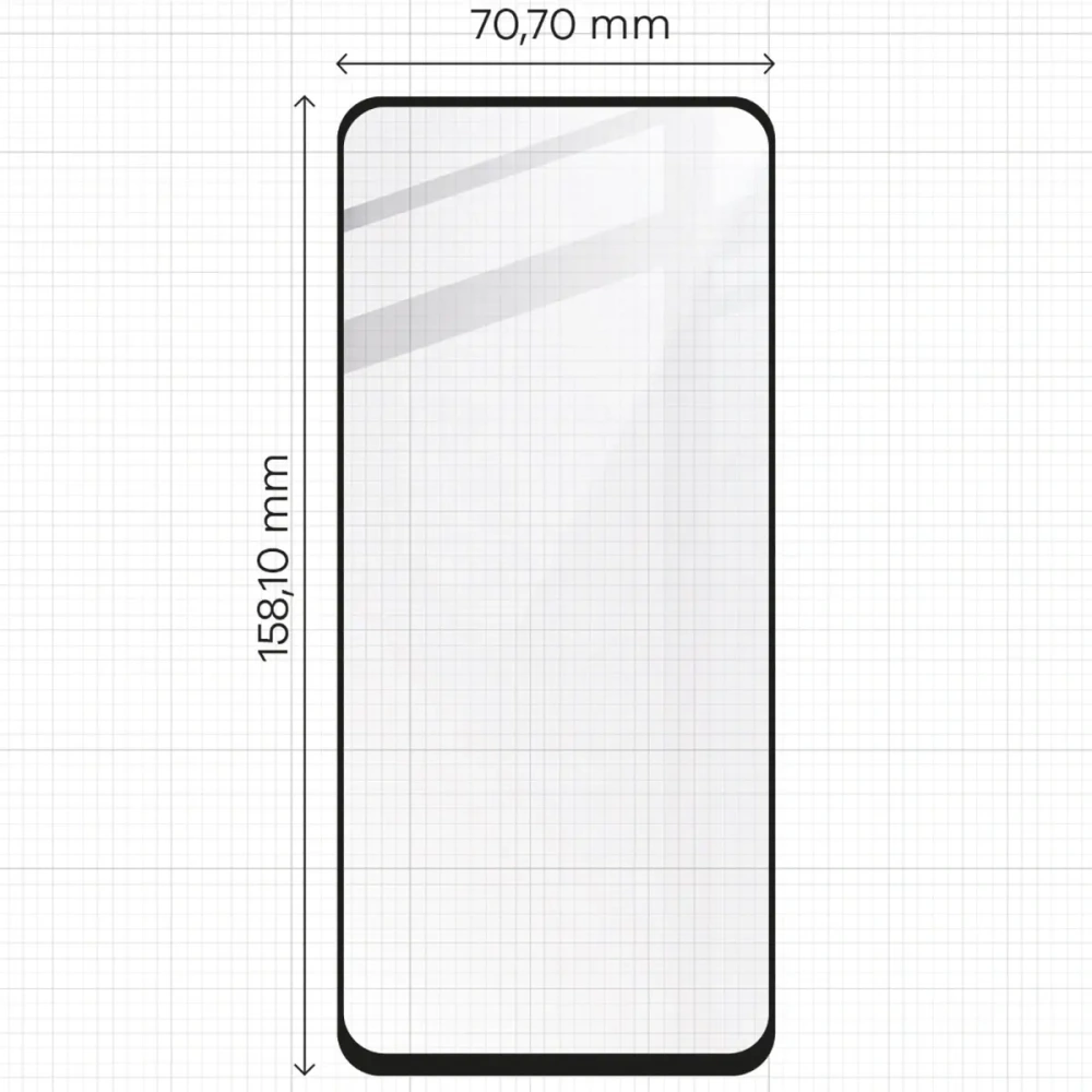 Hurtownia GSM - Bizon Edge 2x edzett üveg képernyő kerettel + kameraüveg Motorola Moto G04/G24 - BIZ6551 - {ean13} - Hurt