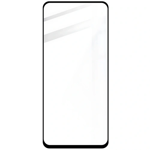 2x Szkło hartowane na ekran z ramką + szkło na aparat Bizon Edge do Motorola Moto G04/G24