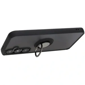 Hurtownia GSM - Bizon Case Hybrid Ring Samsung Galaxy S24 FE rauchig mit einem schwarzen Rahmen - BIZ6552 - {ean13} - Hurt
