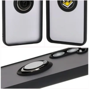 Hurtownia GSM - Bizon Case Hybrid Ring Samsung Galaxy S24 FE rauchig mit einem schwarzen Rahmen - BIZ6552 - {ean13} - Hurt