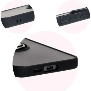Hurtownia GSM - Bizon Case Hybrid Ring Samsung Galaxy S24 FE rauchig mit einem schwarzen Rahmen - BIZ6552 - {ean13} - Hurt